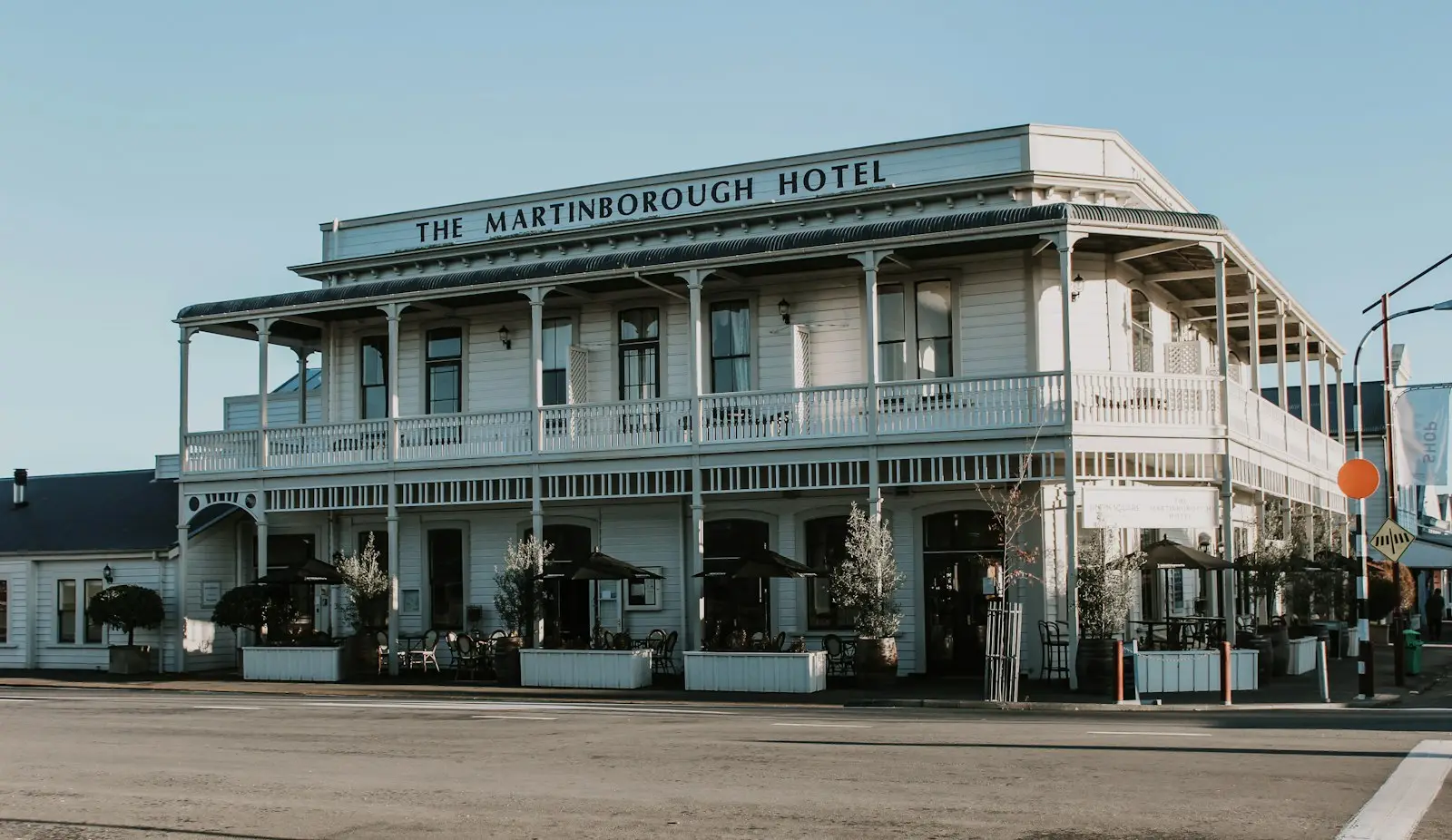 Historic Martinborough Hotel in the Wairarapa